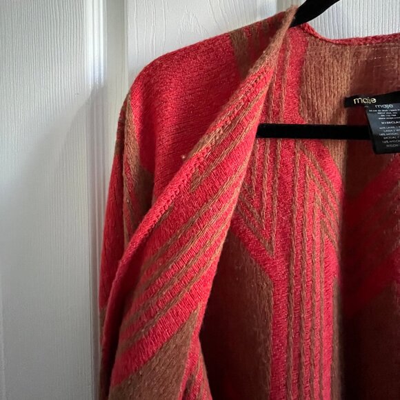 Maje Cape - Wool Blend - O/S - Authentic - Picture 5 of 17